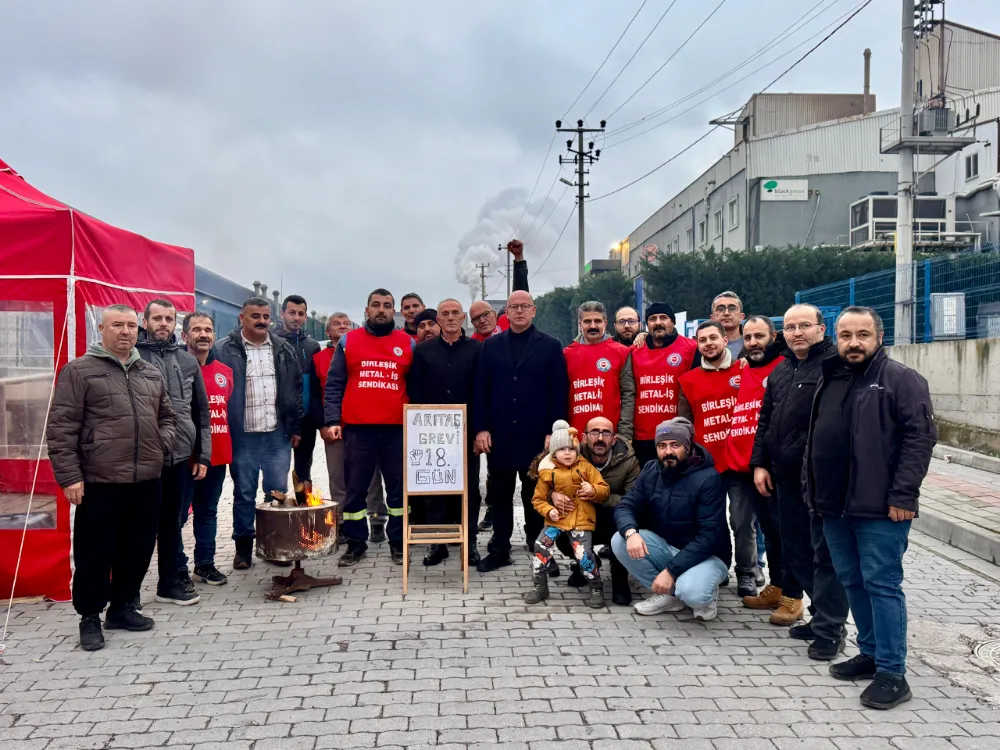 CHP Balıkesir milletvekili Serkan Sarı’dan Arıtaş Kriyojenik işçilerine destek: 