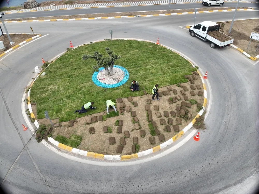Balıkesir’de belediye kendi çimini üretiyor
