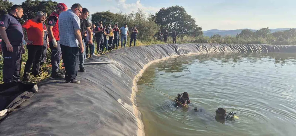 Susurluk’ta sulama göletinde erkek cesedi bulundu