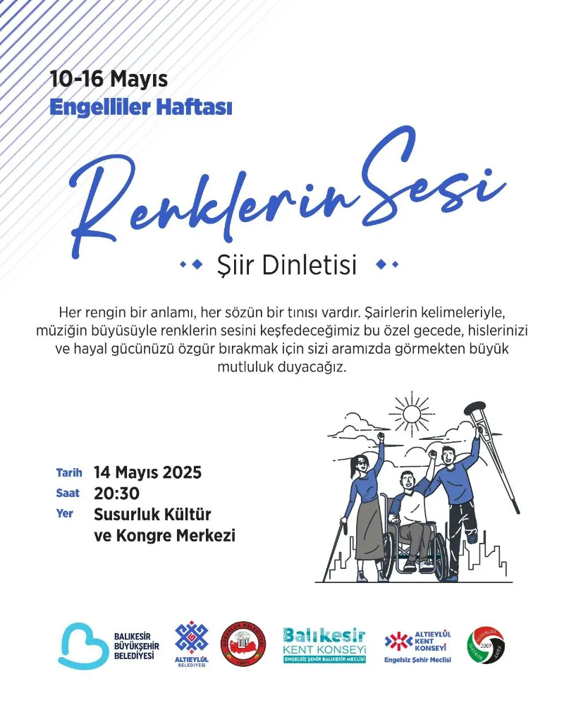 Büyükşehir’den Engelliler Haftası’na Özel 5 Etkinlik Birden