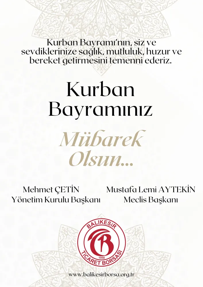 Bayramınız kutlu olsun