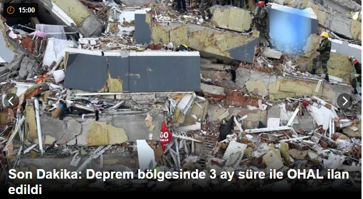 3 AY SÜREYLE OHAL İLAN EDİLDİ