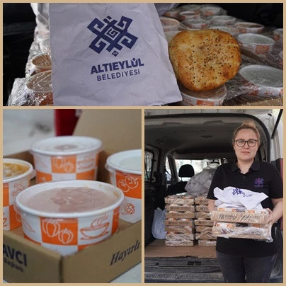 Altıeylül  Evde İftar Hizmeti 8. Yılında da Devam Ediyor