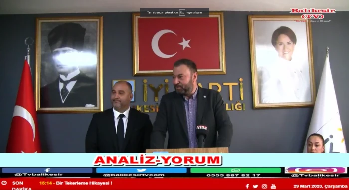 Balıkesir İYİ Parti Erkek Aday Adayları Analiz ve Yorumları ile karşınızdayız!(PART2)