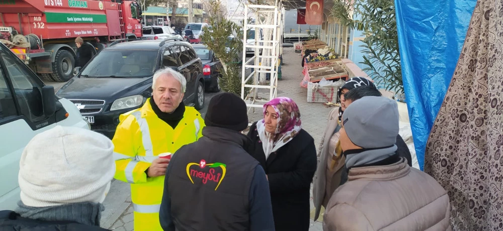 Başkan Güney Afet Bölgesinde