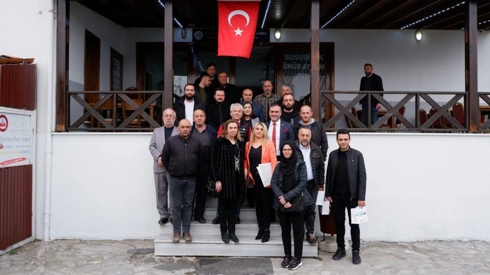 Başkan Güney Müteahhitlerle Bir Araya Geldi