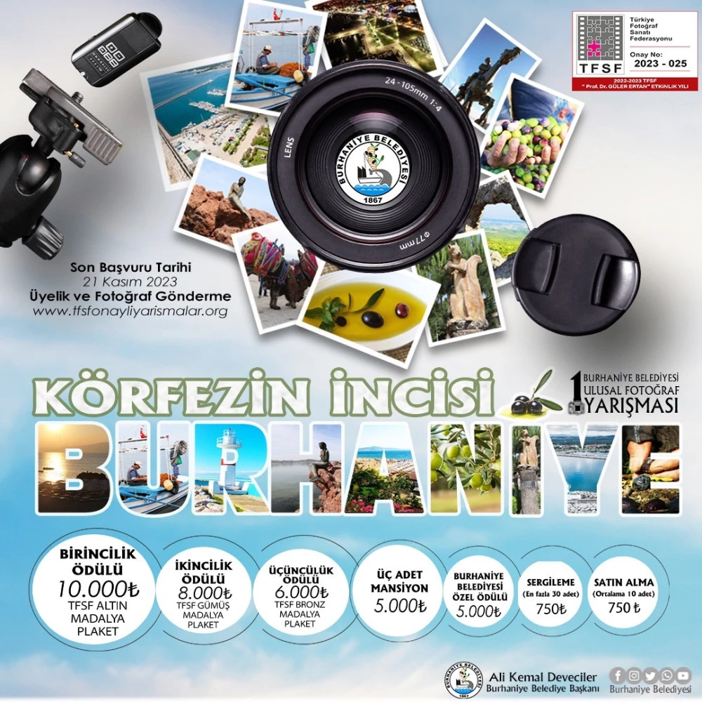Burhaniye Belediyesi Fotoğraf Yarışması Başladı