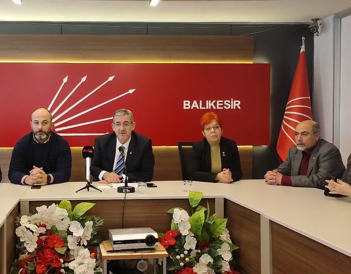 CHP Balıkesir İl Başkanlığı Basın Açıklaması