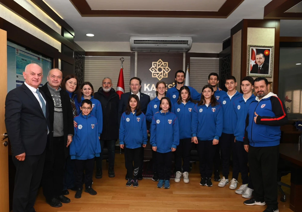 Karesi Belediyespor’un Şampiyonları Makamda