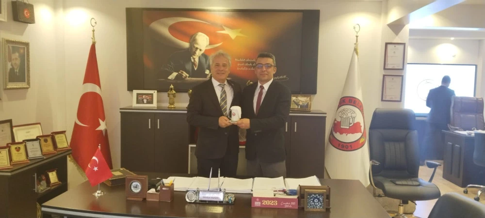 Türk Hava Kurumundan Başkan Güney’e Ziyaret